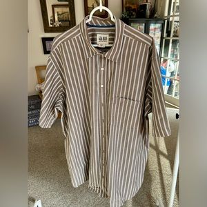 Men’s 626Blue short sleeve dress shirt size 2xl tall